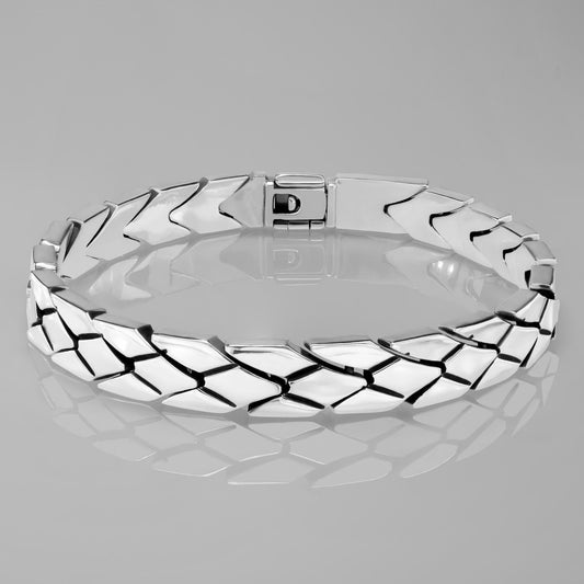 Snake Skin Pattern Bracelet